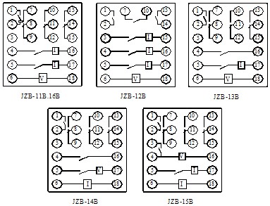 JZB-11B内部端子图
