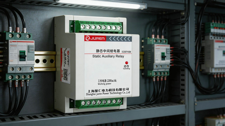 聚仁电力的HJDZ-A100和HJDZ-A110中间继电器